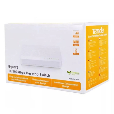 Καλή τιμή 16 θύρες Fast Ethernet RJ45 Switcher Full/Half Network Switch LAN Hub με επικοινωνία Full-Duplex σε απευθείας σύνδεση