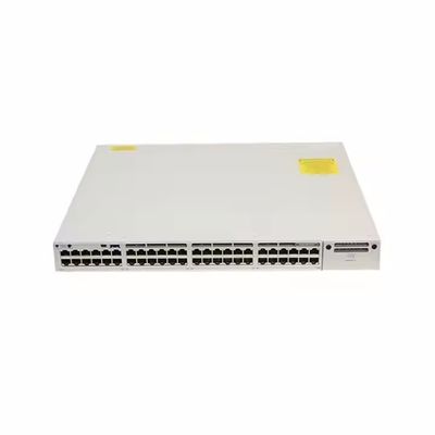Bom preço C9300-48P-E Switch PoE de 48 portas com taxa de transmissão de 10/100/1000Mbps e modo de comunicação Full/Half-Duplex on-line
