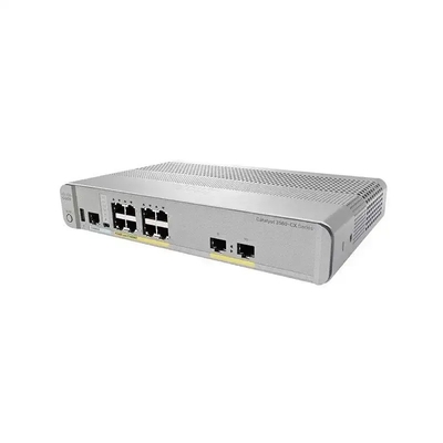 Harga yang bagus WS-C3560CX-12PC-S Catalyst 3560-CX 12-port Compact Switch Layer 3 Poe Switch Full-Duplex Half-Duplex untuk Komunikasi on line