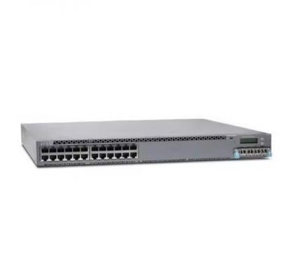 Bom preço EX4300-24P Switch Ethernet de 24 portas 10/100/1000Mbps com alimentação PoE+ de 715W e tecnologia Virtual Chassis on-line