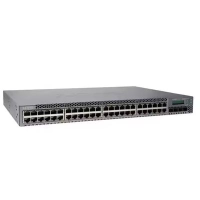Buen precio EX4100-48T Switch de red Gigabit de 48 puertos con comunicación Full-Duplex y Half-Duplex para transferencia de datos rápida de 10/100/1000 Mbps en línea