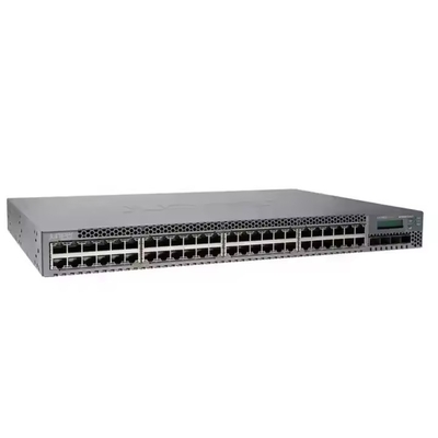 Harga yang bagus Mode Komunikasi Full-Duplex Half-Duplex EX4100 48-Port 10/100/1000BaseT Network Switch untuk Transfer Data Cepat on line