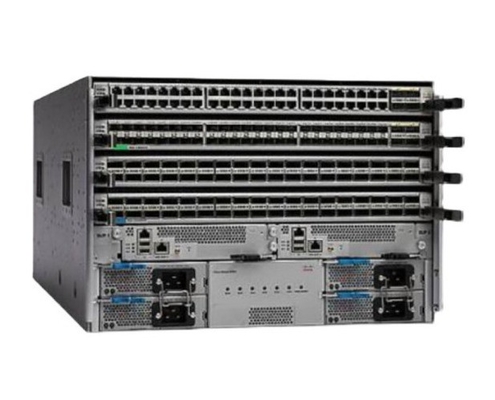 Bom preço N9K-C9508 Nexus 9000 Série Nexus 9508 Chassis 57.78 x 44.50 x 80.67 cm 68.2 kg e personalizado com 8 linhas de slots de cartão on-line