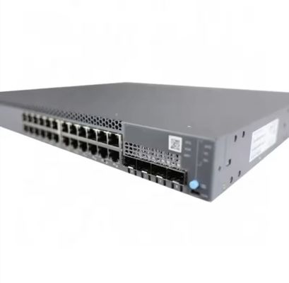 سعر جيد مُبدِّل شبكة إيثرنت POE مُخصّص EX3400-24P بـ 24 منفذًا، لاتصال مزدوج كامل ونصف مزدوج، وأداء 10/100/1000 ميجابت في الثانية الانترنت