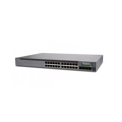 İyi bir fiyat. Dizüstü bilgisayarlar için özel 24 portlu EX2300-24T-DC Ethernet anahtarı 10/100/1000Mbps iletim hızı ve 4 X 1/10G SFP/SFP çevrimiçi