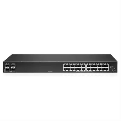 Buen precio Switch PoE 24G de la serie 2930F JL261A personalizado con capacidad de 56 Gbps y comunicación Full-Duplex Half-Duplex en línea