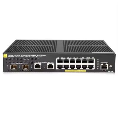 Хорошая цена 24-портный гигабитный Ethernet-свич JL725A с скоростью передачи 10/100/1000Mbps и мощностью PoE 370W онлайн