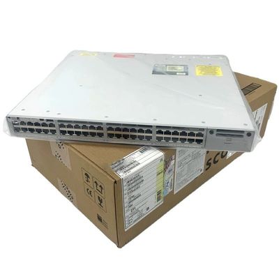 قیمت خوب سوئیچ شبکه سیسکو کاتالیست 9300L با 48 پورت گیگابیتی POE با ارتباطات دوطرفه آنلاین
