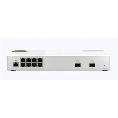 Хорошая цена Оригинальный QSW-M2108-2S Два порта 10GbE SFP+ и восемь портов 2.5GbE Ethernet L2 Веб-базированный коммутатор NMS онлайн