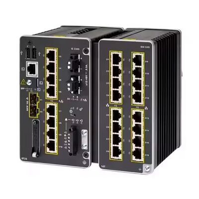 Bom preço Cisco IE3400 Rugged Industrial Ethernet Switch com 8 portas de cobre GE 2 portas SFP GE e capacidade de comutação de 68 Gbps on-line