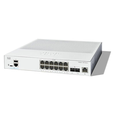 Καλή τιμή C1300-12XT-2X 10G 12 Θύρες Διαχειριζόμενος Διακόπτης Δικτύου Ethernet Επιπέδου 3 με Υποστήριξη LACP QoS SNMP VLAN σε απευθείας σύνδεση