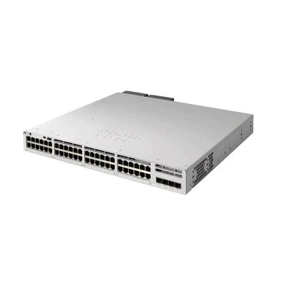 Bom preço C9300X-48TX-E 48 Portos 10G/mGig Comutador de rede em camada 3 empilhável com potência dupla redundante on-line