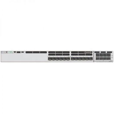 Buon prezzo C9300X-12Y-A Catalyst 9300 Switch con porte 12x25G SFP28, collegamento modulare e capacità di commutazione di 176 Gbps in linea