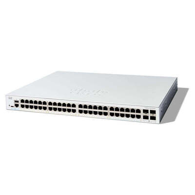 Harga yang bagus Cisco C1300-48P-4X Cisco C1300 Series Ethernet Switch dengan 48x 10/100/1000 PoE+ Port Dukungan Layer 3 dan Anggaran Daya 370W on line
