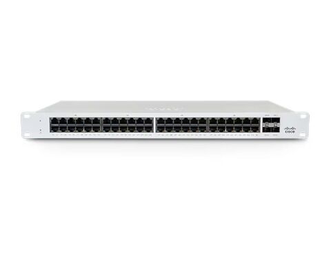 سعر جيد مفتاح شبكة Cisco MS130-48X الأصلي الجديد بـ 48 منفذًا مع وظائف SFP+ بسرعة 10 جيجابت وقابلية التكديس الانترنت
