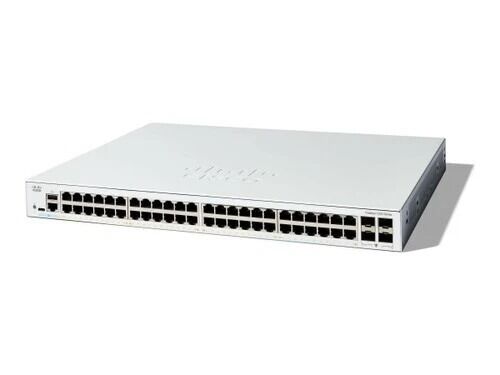 अच्छी कीमत कैटेलिस्ट C1200-48T-4G 176 Gbps क्षमता और 10/100/1000Mbps स्पीड वाला 48-पोर्ट गीगाबिट प्रबंधित ईथरनेट स्विच ऑनलाइन