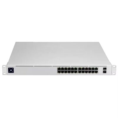 قیمت خوب سوئیچ صنعتی سازمانی جدید UBNT USW-Pro-24-POE با ۲۴ پورت و پشتیبانی از POE آنلاین
