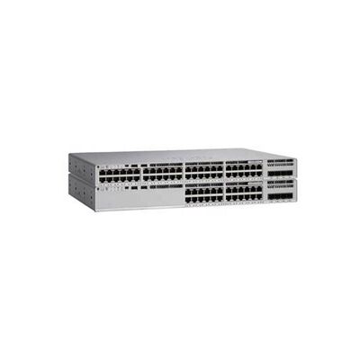 Bom preço Switch Ethernet Cisco Catalyst C9200L-48P-4G-E Original Novo com 48 portas PoE+ e 4x Uplink de 1G e Velocidade de 10/100/1000Mbps on-line