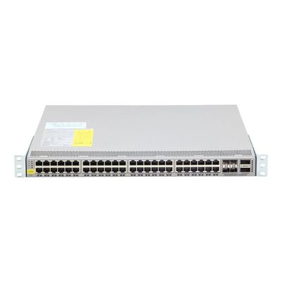 Bom preço Switch Cisco Enterprise N9K-C9348GC-FXP com 48 portas QSFP28 e POE para redes de alta velocidade on-line