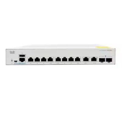 Harga yang bagus Saklar Ethernet PoE Gigabit Enterprise CBS350-8FP-E-2G-CN dengan 2 Uplink SFP dan Kapasitas Saklar 20Gbps on line
