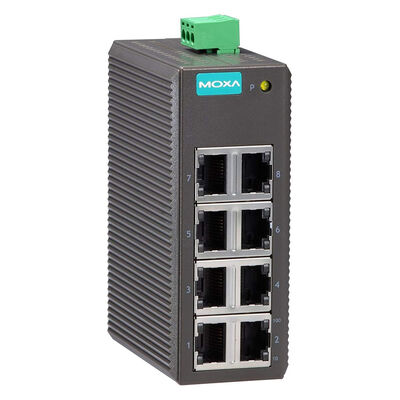 Bon prix EDS-208 Nouveau commutateur Ethernet industriel à 8 ports avec transmission Full-Duplex et Half-Duplex et 10/100/1000Mbps en ligne