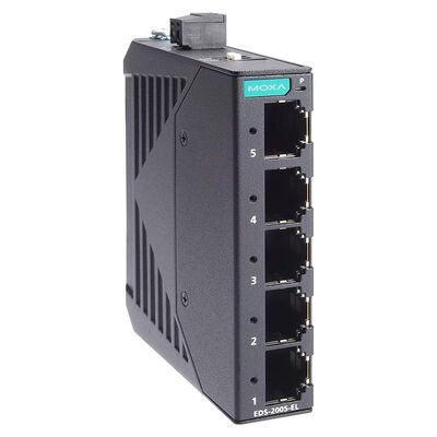 Guter Preis EDS-2005-EL 5-Port Einsteiger-Switch ohne Management mit 10/100/1000Mbps Übertragung Online
