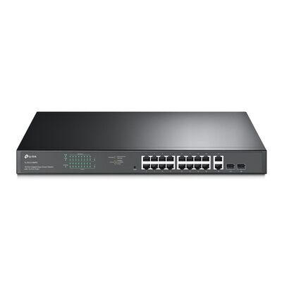 Buon prezzo TL-SG1218MPE Switch Easy Smart Gigabit a 18 porte con 16 porte PoE+ e budget di alimentazione da 250W in linea