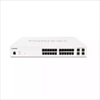 Bom preço Comutador de rede Fortiswitch 124F FS-124F original de 24 portas com capacidade de comutação de 10/100/1000Mbps e 128 Gbps on-line