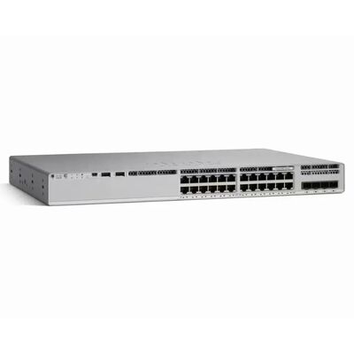 Bom preço Switch de Rede Empresarial Empilhável C9300L Series 24 portas 1G SFP com Uplinks Modulares on-line
