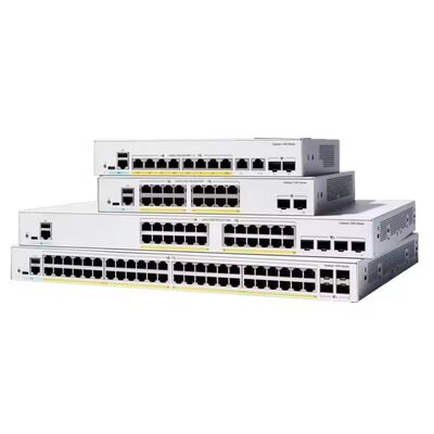 Buen precio C1300-24T-4G Cisco Switch de red 24 puertos C1300 Serie 24 puertos GE 4x1G completo SFP Switch administrado C1300-24T-4G en línea