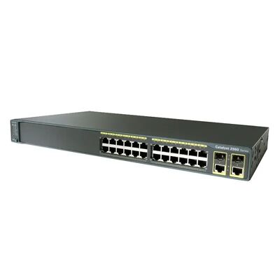 ราคาดี ใช้ Cisco 48-Port Poe WS-C2960-48PST-S เครือข่ายสวิทช์ ออนไลน์