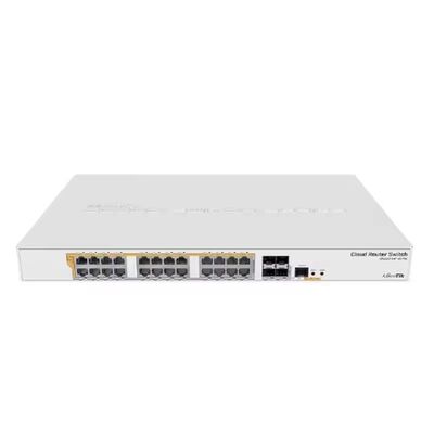 Good price New Original Network Switch Mikrotik CRS328-24P-4S+RM 24 Port Poe Gigabit Network Management Routing Switch online
