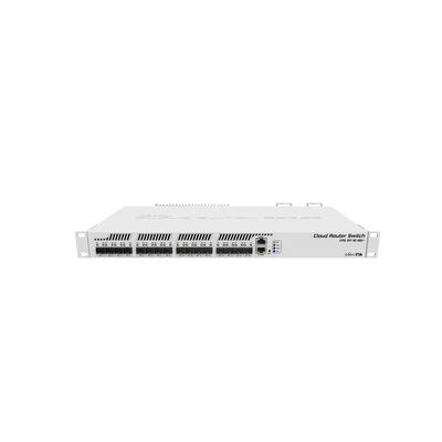 Dobra cena. Cloud Router Switch Mikrotik CRS317-1G-16S+RM to zarządzalny przełącznik do montażu w szafie rack z warstwą 3 w Internecie