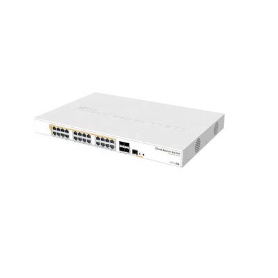 Хорошая цена MikroTik CRS328-24P-4S+RM 4-портный 10 Гигабитный 24-портный Poe Гигабитный коммутатор маршрутизации сетевого управления онлайн