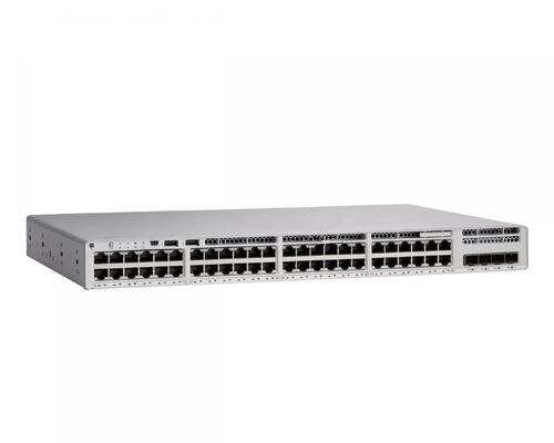 Buen precio Nuevo switch Cisco Catalyst 9200L Series C9200L-48P-4G-E de 48 puertos PoE+ Ethernet Network Essentials Uplink Switches C9200L-48P-4G-E en línea
