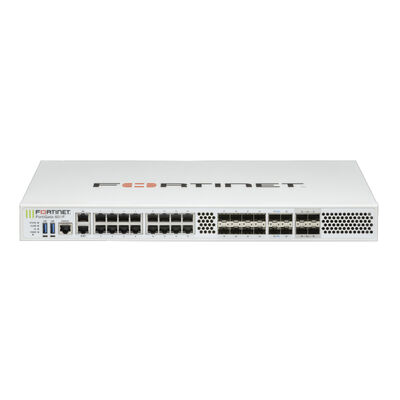 ราคาดี FG-600F Firewall ใหม่เอี่ยม 4x25G SFP28 Slots, 4x10GE SFP+ Slots, 18xGE RJ45 Ports ออนไลน์
