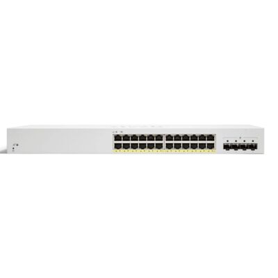 Goede prijs CBS220-24P-4G CBS220-24P-4G-CN Cisco Business Cbs220 Smart Switch 24 Ports Gigabit Managed PoE Ethernet Network Switch met SFP online