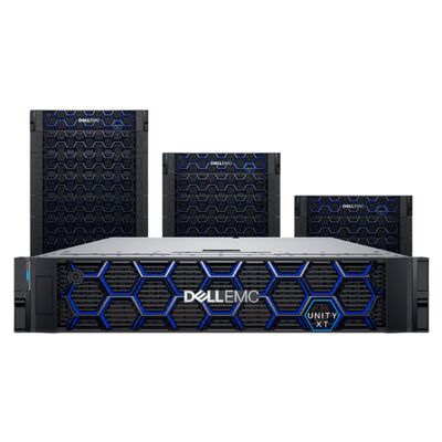 Good price Del EMC Unity XT300 Hybrid Flash All Flash Storage XT400 XT350F XT450F XT550F Network Server Storage online