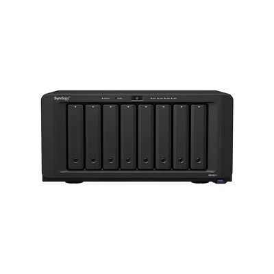 Bon prix Nouvelle DiskStation DS1821+ originale avec 8 baies, 4 Go de DDR4, NAS sans disque, stockage réseau en ligne