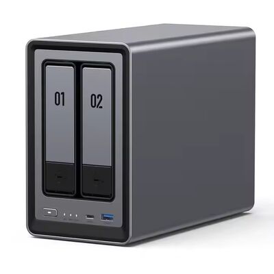 좋은 가격 UGREEN NAS DXP2800 2-Bay 데스크톱 NAS, 인텔 N100 쿼드 코어 CPU, 8GB DDR5 램, 2.5GbE, 2 * M.2 NVMe 슬롯, 4K, 온라인으로