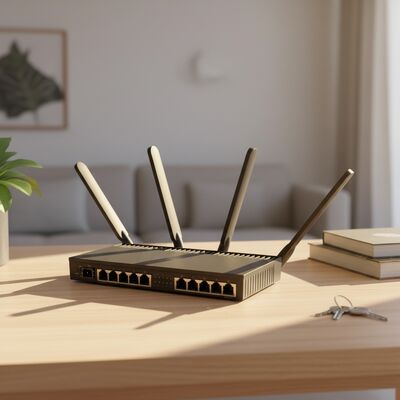 سعر جيد Mikrotik RB4011iGS+5HacQ2HnD-IN RB4011Series قوية 10 منافذ جيجابيت SFP+ 10Gbps واجهة ثنائية النطاق راوتر لاسلكي واي فاي الانترنت