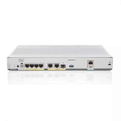 Хорошая цена Оригинальный корпоративный маршрутизатор C1111-4P Cisco 1100 Series Integrated Services Router 4 портов Dual GE WAN Ethernet Wireless Router онлайн