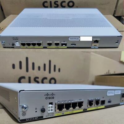 Buon prezzo C1111-4P Cisco Enterprise Router ISR1100 4 porte Dual GE WAN Ethernet Router in linea