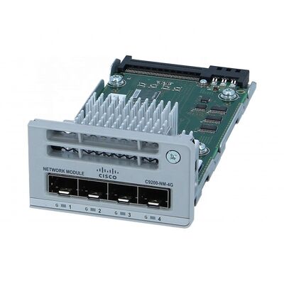 İyi bir fiyat. Orijinal Yeni Katalizör 9300 4 X 1G Ağ Genişletme Modülü C9200-NM-4G çevrimiçi