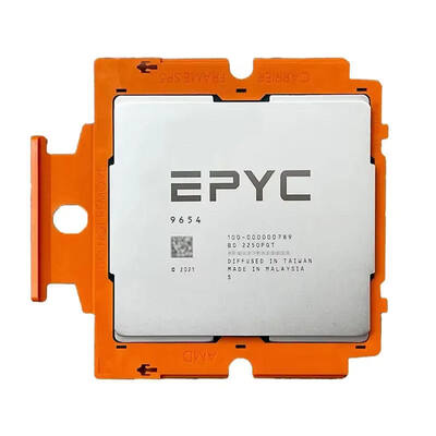 Dobra cena. AMD Epyc 9654 Procesor 96 Core 2.4GHz 384MB L3 Cache TDP 360W Socket SP5 CPU dla serwerów w Internecie
