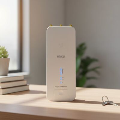 قیمت خوب UBNT AP RP-5AC-GEN2 Access Point AirMAX Rocket Prism AC نقطه دسترسی بی سیم رادیویی 5 گگاهرتز آنلاین