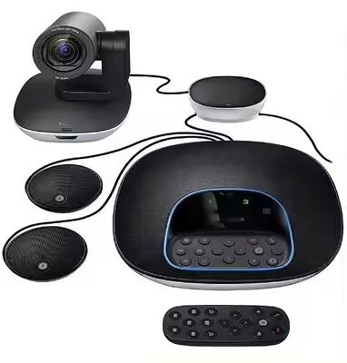Buen precio Logitech Cc3500e Logitech GROUP Cámara de reuniones de negocios HD Webcam Sistema de videoconferencia con micrófono de extensión opcional en línea