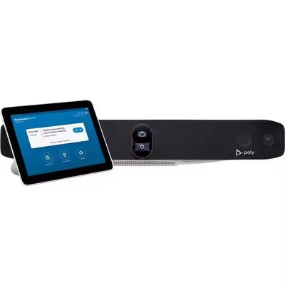 Buen precio Polycom Poly Studio X70 con unidad base TC10 Video Bar 4K Sistema de conferencias Cámara, altavoces, micrófonos Video Studio en línea