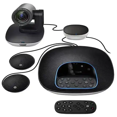 Guter Preis Neue Logitech CC3500E HD 1080P Gruppenvideokonferenzen Bundle Webcam mit Erweiterung Mikrofone Online