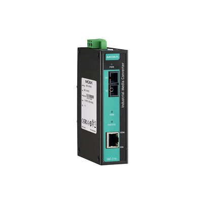 Хорошая цена Медиаконвертер Moxa IMC-21A-M-ST Ethernet в оптоволокно онлайн